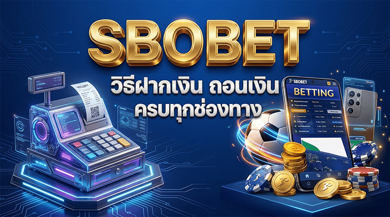 SBOBET ฝากถอน 2026 วิธีฝากเงิน ถอนเงิน ครบทุกช่องทาง