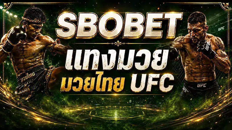 แทงมวย ทางเข้าสโบ 2026 มวยไทย UFC ครบทุกรายการ